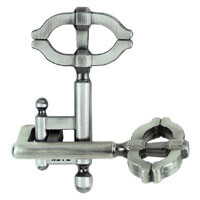 Cast Puzzle 2/6 Key II tankespil Sværhedsgrad 2/6